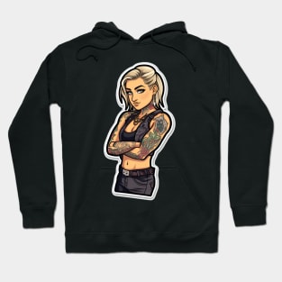 Empowered Mami Inspired Pro Wrestling Hoodie